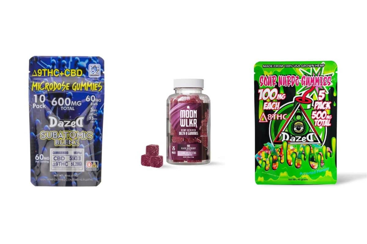 Live Resin and Regular Gummies