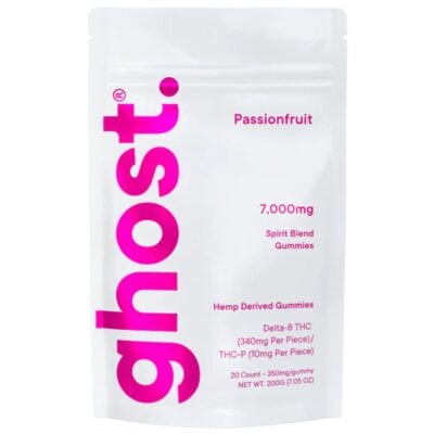 Ghost Spirit Blend Gummies 7000mg 20pc - Passionfruit