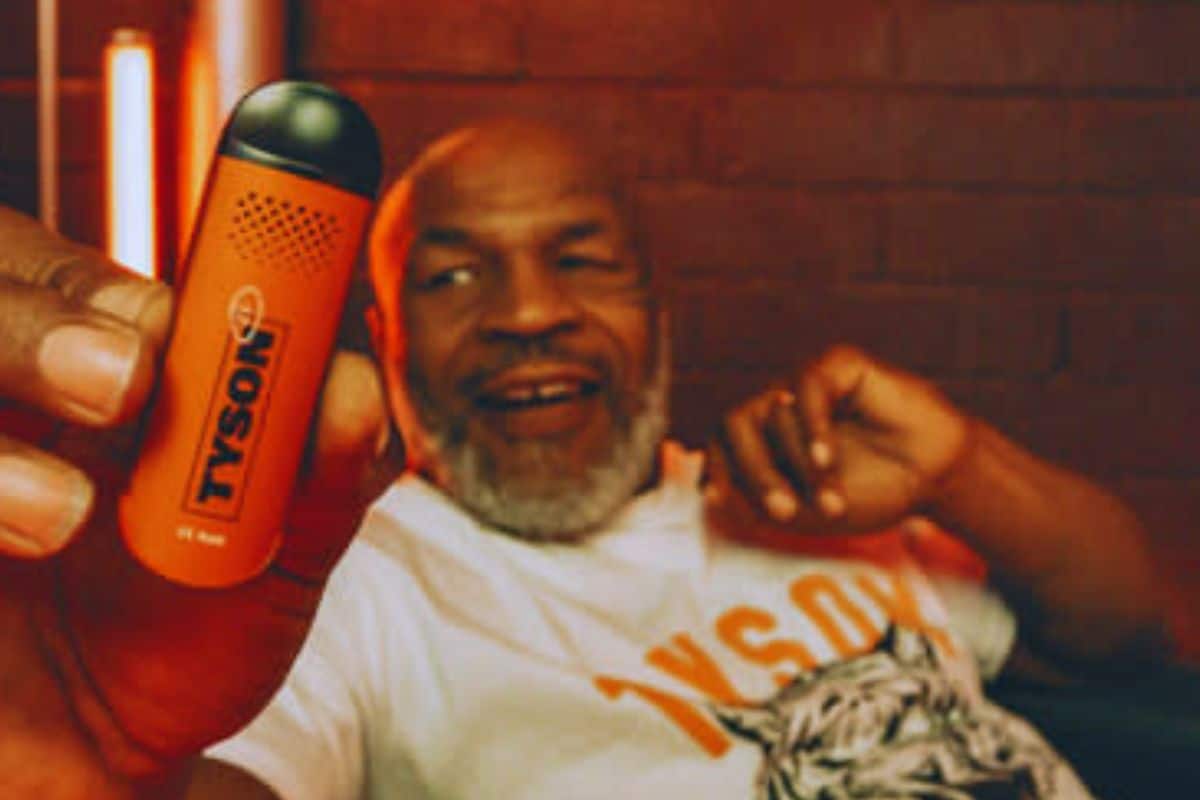 Mike tyson vape product
