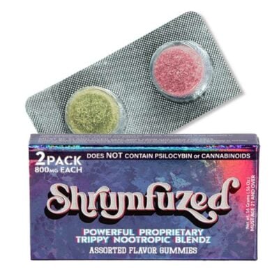 Shrumfuzed Nootropic Mushroom Gummies 2pc Shrumfuzed nootropic mushroom gummies 2pc assorted