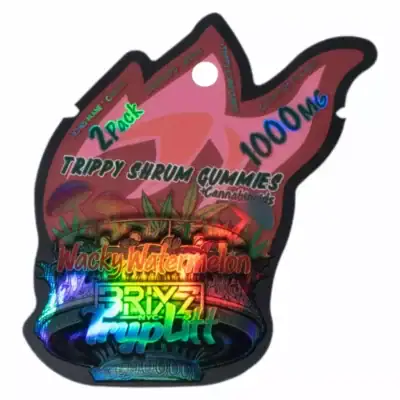 BRIXZ TrypLitt Nootropic Mushroom Gummies 2pc BRIXZ TrypLitt Nootropic Trippy Psychedelic Mushroom Gummies 2 pc - Wacky Watermelon