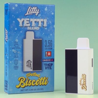 Litty Yetti Blend THCP Disposable 3.5g Litty Yetti Blend THCP Disposable 3.5g