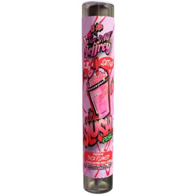 HiXotic Trap’d Out Jeffrey THCA Kief Pre-roll 1.3g HiXotic Trap’d Out Jeffrey THCA Kief Pre-roll 1.3g - Straw Slush Diesel (Sativa)