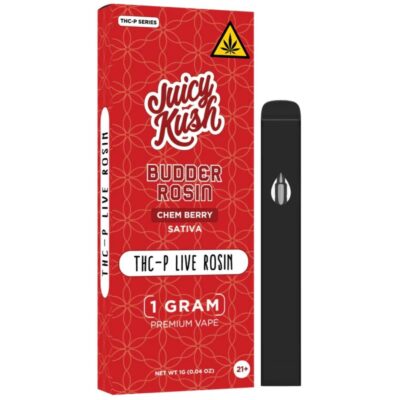 Juicy Kush THCP Live Rosin Disposable 1g - Chem Berry