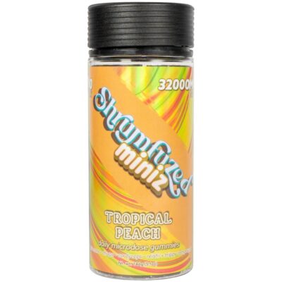 Shrumfuzed Nootropic Mushroom Miniz 100ct - Tropical Peach