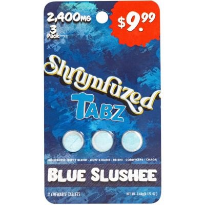 Shrumfuzed Tabz Nootropic Mushroom Tablets 3ct - Blue Slushee