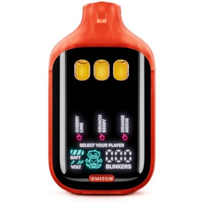 Boutiq Switch V5 THCa Liquid Diamond Disposable 2g - Cherry Lime (S) - Crunch Berry (I) - Orange Mochi (H)