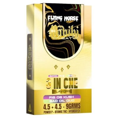 Flying Horse Habibi Heat Edition Disposable 9g - Fig OG Kush (S) + Bad Oil OUD (I)