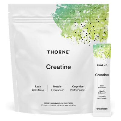 THORNE Micronized Creatine Monohydrate Powder 30 Servings - Unflavored