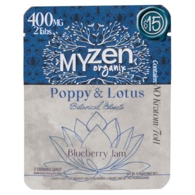 MyZen Organix Poppy & Lotus 2pk - Blueberry Jam